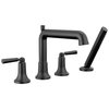 Delta Saylor Roman Tub Trim With Hand Shower T4736-BL